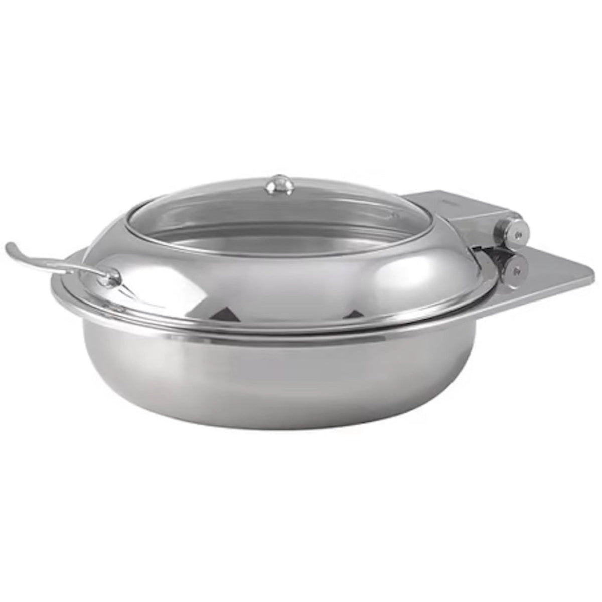 Spring USA 2172-6/37 Round Reflection Convertible Induction Buffet Server - SP2172637