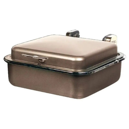 Spring USA 2384-587 Bronze Seasons Induction Buffet Server with Black Pearl Accents - SP2384587