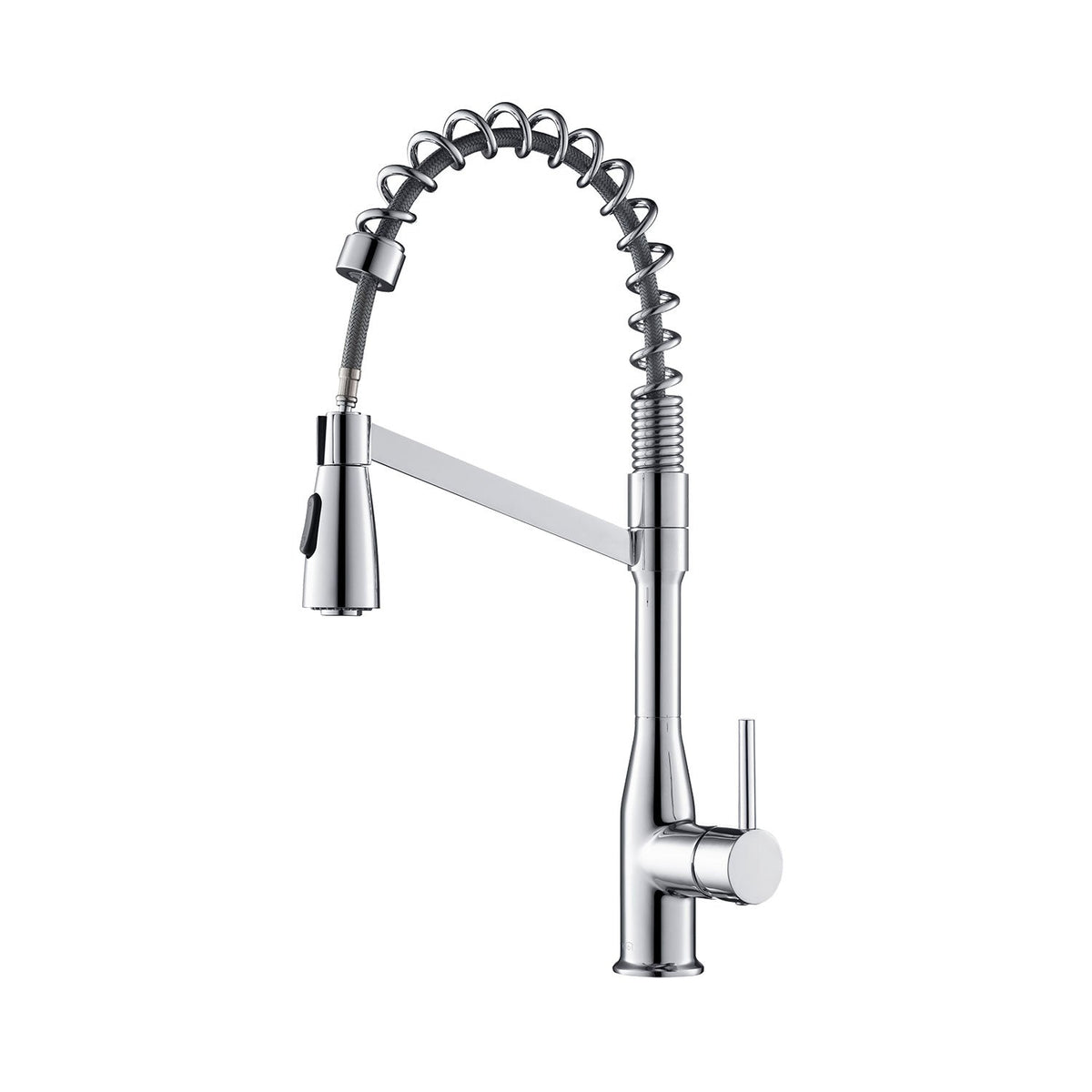 Kibi Largo Single Handle Pull Down Kitchen Faucet in Chrome Finish - KKF2006CH