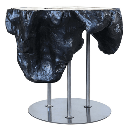 New Pacific Direct Lenna 24" Recycled Teak Root End/ Coffee Table 9600040 - 9600040