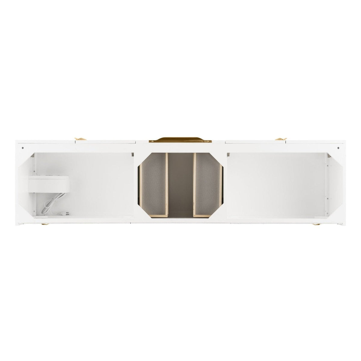 James Martin Vanities Mercer Island 72" Double Vanity - 389-V72D-AGR-G-DGG