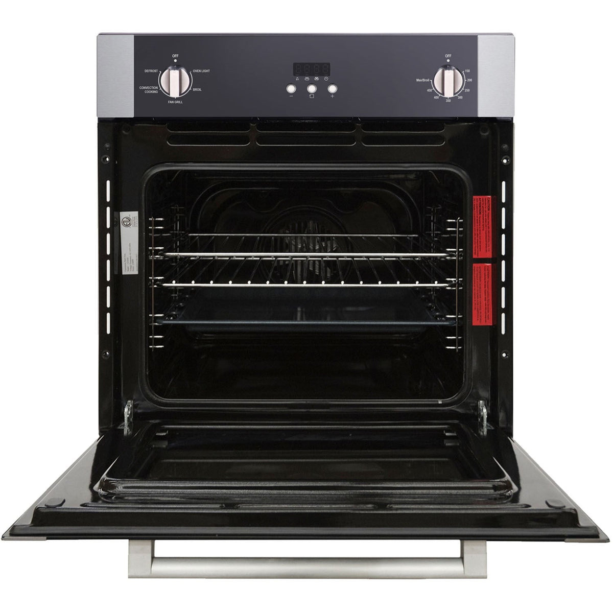 Magic Chef - 24 inch Built In Wall Oven, Fan Convection | MCSWOE24S