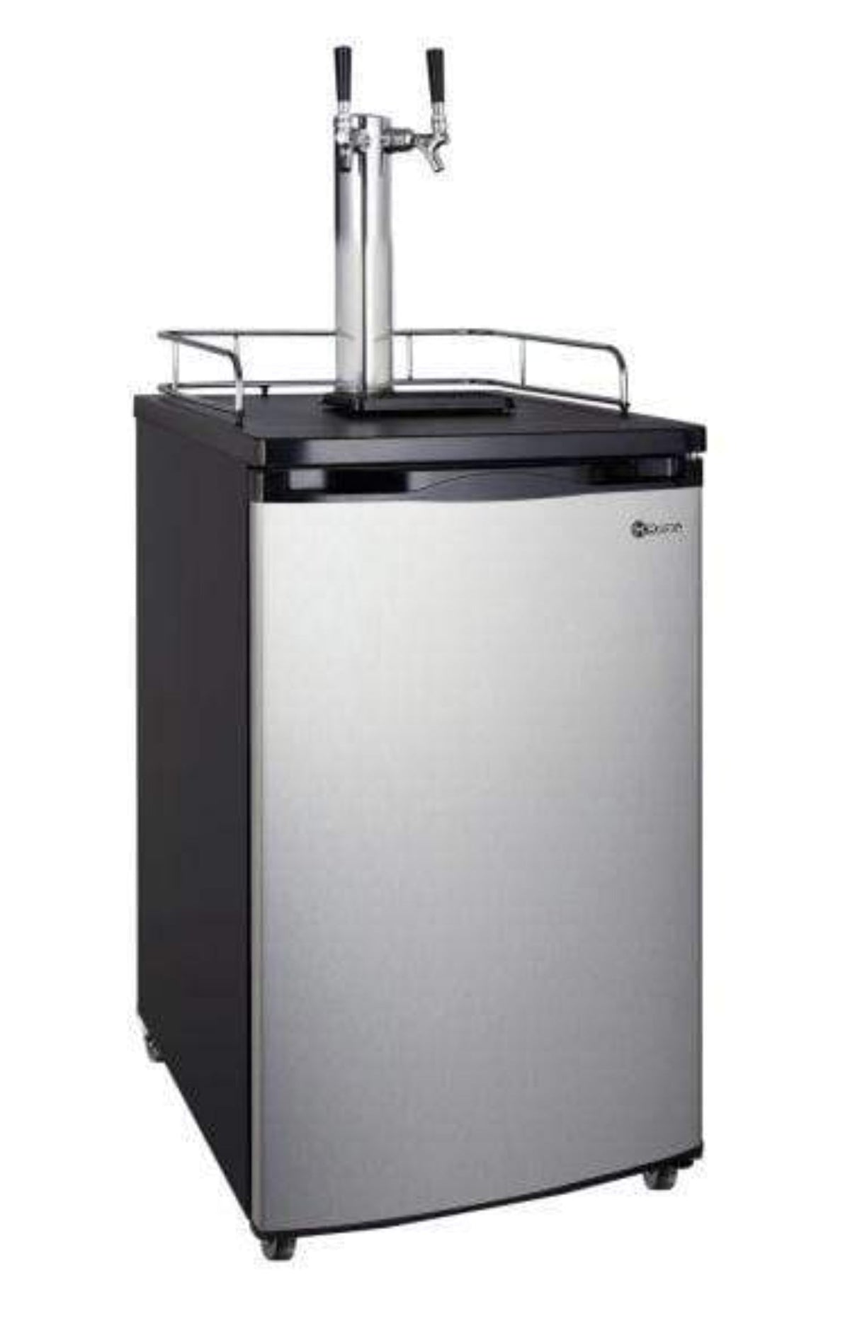 Kegco 20" Wide Cold Brew Coffee Single Tap Stainless Steel Single Tap Kegerator - ICK19S-1NK