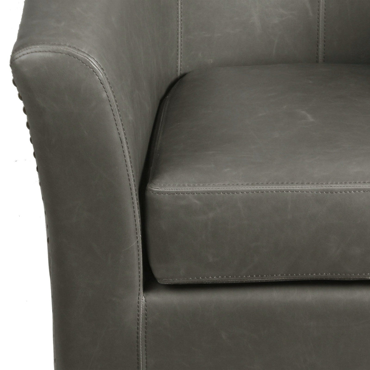 New Pacific Direct Ernest Bonded Leather Swivel Chair  - 1900046-V04