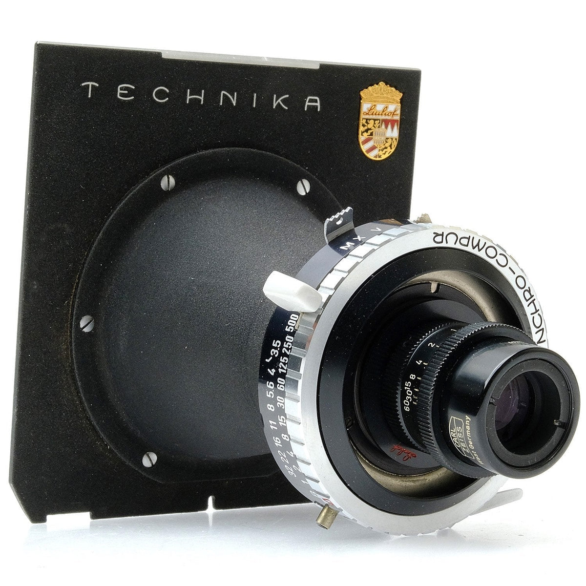 Linhof 63mm f4.5 Luminar, Synchro Compur 4788624 - 1357165