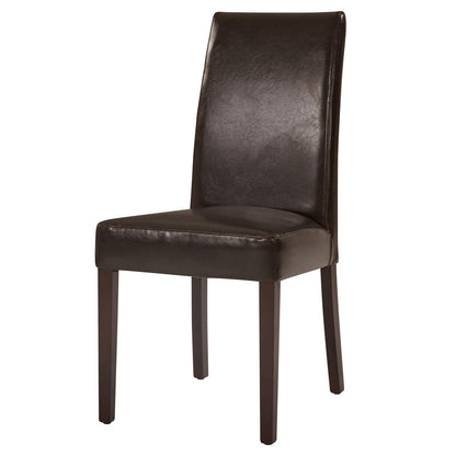 New Pacific Direct Hartford Bicast Leather Dining Chair, (Set of 2)  - 198140-01